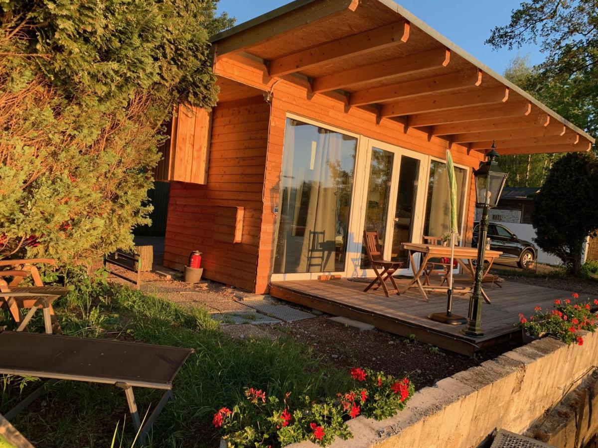 Alojamento Tiny House Oder Auf Der Sunset Marina Berlim